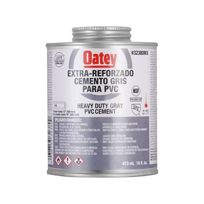 imagen del producto Cemento Extra Ref p/PVC Etiq Gris 16 oz